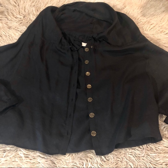 Society for Rational Dress asymmetric linen top - Picture 2 of 8